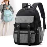 School Backpack For Teenagers Multi Point Decompression Design With Balanced Chest Buckle Comfortable Student Bag - Image 4