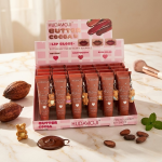 Hudamoji Multi-Shade Butter Cocoa Matte Lip Gloss – Lightweight & Rich Color Collection (Pack Of 2) - Image 3
