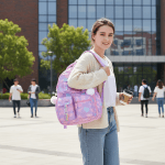 School Backpack for Daily Use – High Quality Durable Material with Multiple Pockets - Image 4