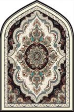 Vintage Persian Floral Arch Velvet Prayer Mat (70x115 cm)