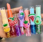 2 In 1 Flavored Fruit Lip Balm Plus Lip Oil Providing Smooth Application Gentle Care - Multicolor - Image 4