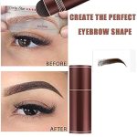 2-in-1 Hairline & Eyebrow Shaping Stamp – Waterproof Hairline Shadow Powder with Sponge Applicator for Natural Hair & Brow Filling - Image 2