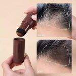 2-in-1 Hairline & Eyebrow Shaping Stamp – Waterproof Hairline Shadow Powder with Sponge Applicator for Natural Hair & Brow Filling - Image 3