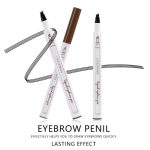 4 Tip Waterproof Eyebrow Pen | Waterproof Tattoo Tint Fine Sketch Liquid Eyebrow Pencil | Creates Natural Makeup Effect - Image 2