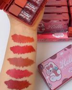 Color Castle Velvet Matte Long Lasting Lip Gloss Set – Pack of 5 - Multi Color - Image 4
