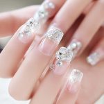 Multicolor 12 Pcs Stylish Artificial Nails Set For Fashionable Look And Easy Application (Random Design) - Image 3