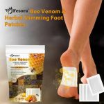 10 Pcs Bee Venom Detoxing Foot Patch - Natural Herbal Cleansing Adhesive Pads For Foot Care Wellness Relaxation And Revitalization Support - Image 2