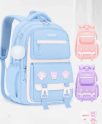 Premium School Bag | Waterproof Backpack | 43cm x 30cm | Spacious & Durable | For Students up to Grade 5 - Image 2