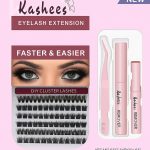 Kashee's 4 In 1 Permanent Eyelash Extension Set Professional Lash Kit | Mix Size - Image 2