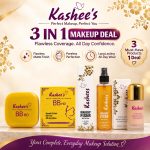 Kashee's 3 In 1 Foundation, Fixer And 2 In1 Face Powder Deal, Pack Of 3