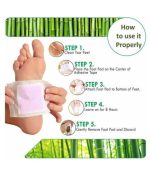 10 PCs Pain-Free Cleansing Pads for Natural Toxin Removal, Stress Relief & Vitality Support - Image 3