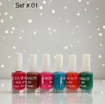 Huda Beauty Peel Off Nail Polish Set Of 6 Vibrant Colors Easy Removal Glossy Finish | Random Colour - Image 4