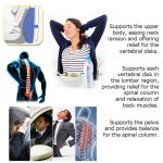 Car Seat Back Relief Lumbar Pain Back Support Pillow Headrest Waist Safety Chair Cushion For Auto Vehicle - High Quality - Image 3