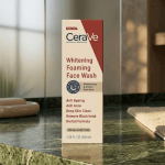 CeraVe Foaming Face Wash – Brightening Cleanser with Ceramides for Normal to Oily Skin (100ml) - Image 4