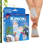 Kiyome Kinoki Detox Foot Pads | Pain-Free Cleansing Pads for Toxin Removal, Stress Relief & Improved Vital Organ Function | Red & Blueberry Variants (Random Variant)