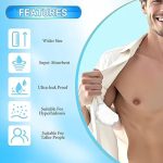 10 Pcs Breathable Sweat Pads For Men Comfortable Disposable Underarm Pads For Sweat Protection And Daily Freshness - Image 3