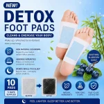 Kiyome Kinoki Detox Foot Pads | Pain-Free Cleansing Pads for Toxin Removal, Stress Relief & Improved Vital Organ Function | Red & Blueberry Variants (Random Variant) - Image 6
