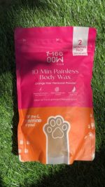 Meeoow Club 10 Min Painless Body Wax Orange Hair Removal Powder for Women - Image 8