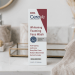 CeraVe Foaming Face Wash – Brightening Cleanser with Ceramides for Normal to Oily Skin (100ml) - Image 2