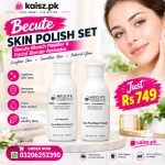 Becute skin polish set – Becute Bleach Powder & Facial Blonde Activator