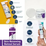 CeraVe 4 in 1 Kit cleanser serum night cream sunblock