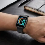 D20 Ultra Smart Watch Pakistan black fitness tracker with color display