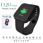 D20 Ultra Smart Watch Pakistan black fitness tracker with color display