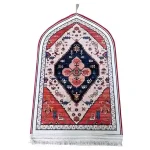 Elegant Caucasian Medallion Prayer Mat for Pakistani homes