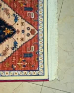 Elegant Caucasian Medallion Prayer Mat for Pakistani homes