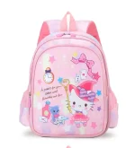 Hello Kitty Pink School Bag for Kids Stylish Durable Spacious Design (1)_11zon