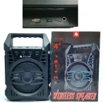 Rechargeable Bluetooth Speaker Pakistan with RGB lights and USB support