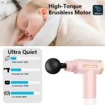 Rechargeable Massage Gun for Full-Body Muscle Care