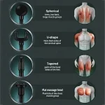 Rechargeable Massage Gun for Full-Body Muscle Care