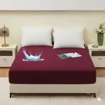Waterproof Mattress Protector Pakistan with elastic fitted skirt