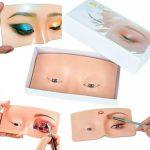 Makeup Practice Dummy Face – Reusable Silicone Eye Makeup Training Model for Beginners - Image 2