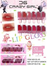 (Pack of 6 ) Crazy Girl Ice cream Matte Lipgloss, - Image 7