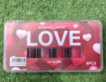 Pack of 6 High Pigment Lipgloss,
