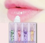 pack of 4 Flower Transparent Liquid Lip Oil, 5ml - Image 4
