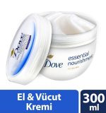 Dove Essential Nourishment Body Cream For Dry Skin, 300 ml - Image 3