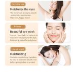 BioAqua Rice Brightening Eye Cream Rice Raw Pulp Eye Cream Acne Scar Removal - 20g - Image 2