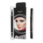 2 in 1 Double-Ended Waterproof Liquid Eyeliner + Seal (Black) - Image 2