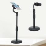 Multifunction Mobile Tripod Stand Mini Tripod Stand Mobile Holder Adjustable Height & Angle Phone Holder - Image 6