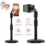 Multifunction Mobile Tripod Stand Mini Tripod Stand Mobile Holder Adjustable Height & Angle Phone Holder - Image 7