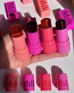 Pack 4 Milk Makeup Blush High Pigment Jelly Tint, Refreshing & Hydrating Long-lasting Colour Jelly Tint (Random color)