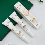 BioAqua Rice Brightening Eye Cream Rice Raw Pulp Eye Cream Acne Scar Removal - 20g - Image 6