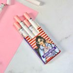 Pack of 4 High Pigment Lipstick, Fatty Base Lipstick Naturally Tint Your Lips To Soft And Comfortable Matte (random color) - Image 3