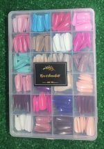 Reusable Fake Nails with Box – Beautiful Variety of Colors | Best Fake Nails For Girls ( Random Color Nails) - Image 6