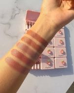 5 Pcs Dragon Ranee Peach Mini Lipstick Set | Long Lasting Makeup Waterproof Lipstick (Random Color) - Image 4