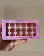 Moccallure Professional 18-Colors Lipstick Kit – Long-Lasting, Hydrating & Compact | Unisex Makeup Set - Image 6