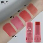 High-Pigment Matte Blush Stick – Long-Lasting, Water-Resistant & Blendable Contour Balm - Random Shades - Image 2